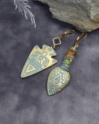 Egyptian earrings