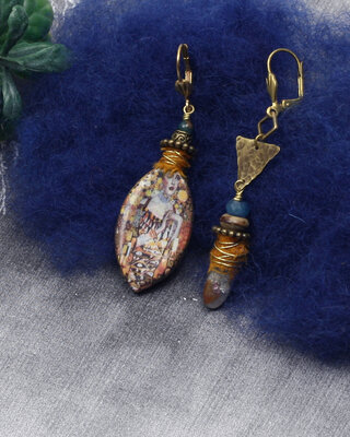 Golden Lady earrings