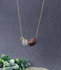Long floating spheres necklace_